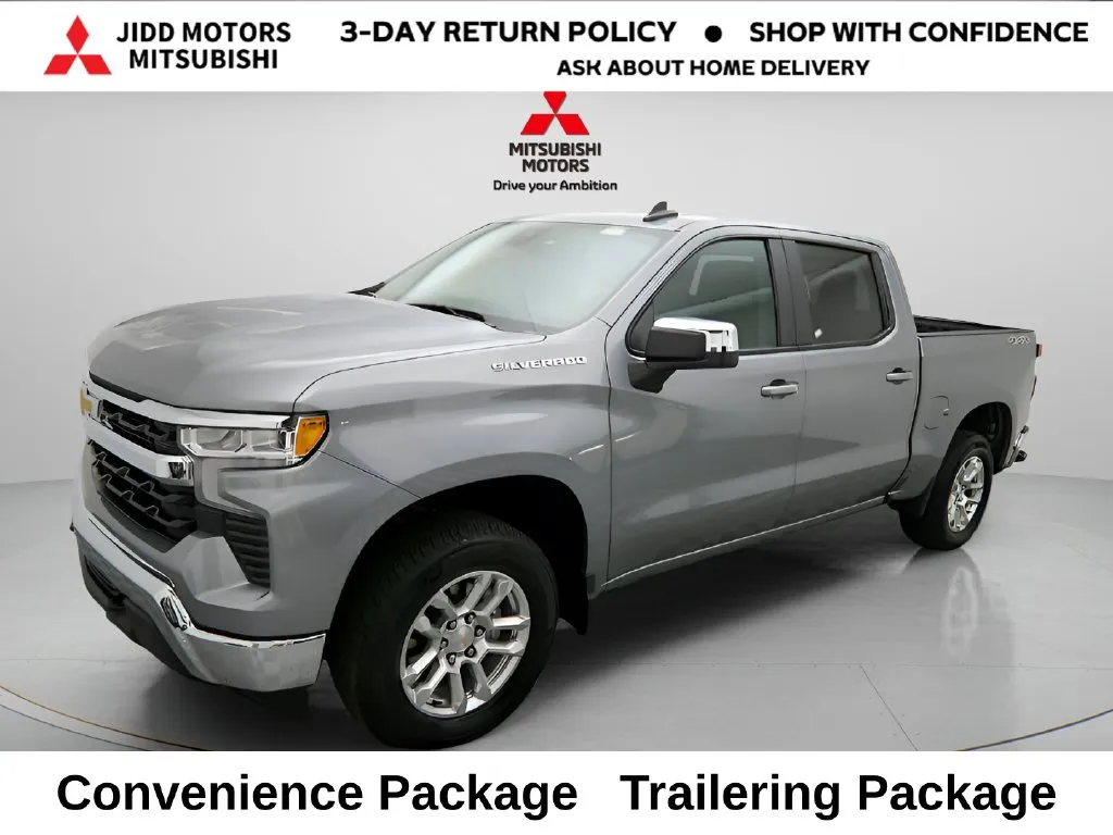Gray 2024 Chevrolet Silverado 1500 LT for sale in Des Plaines, IL