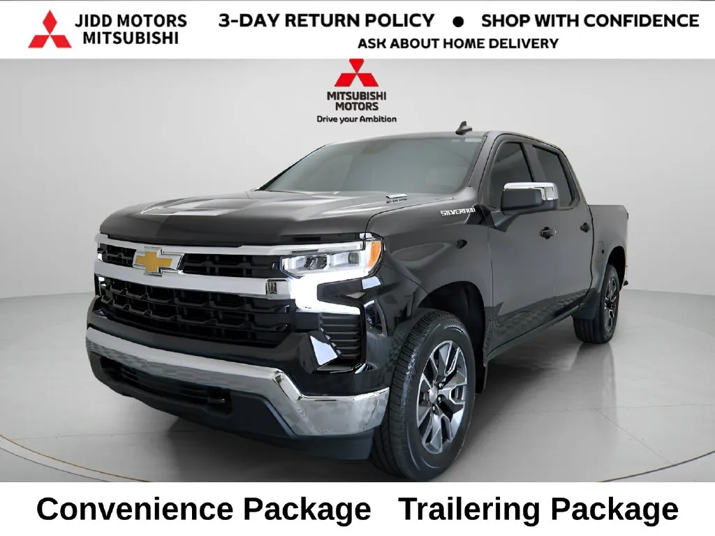 Black 2024 Chevrolet Silverado 1500 LT for sale in Des Plaines, IL