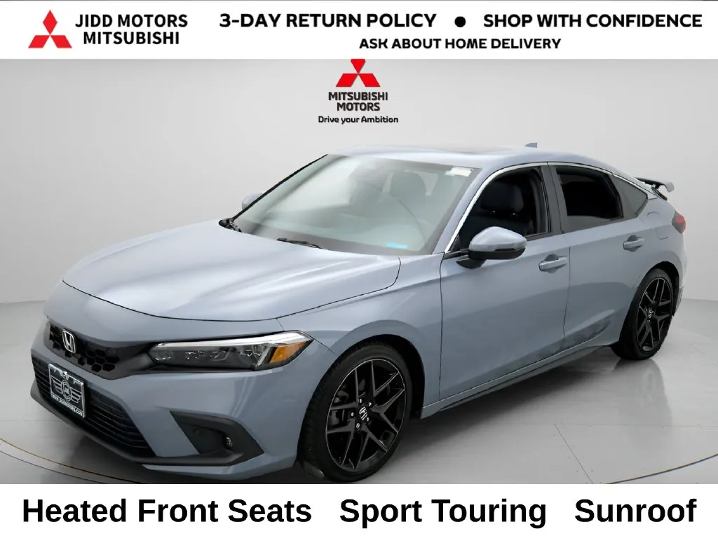 Gray 2024 Honda Civic Sport Touring for sale in Des Plaines, IL