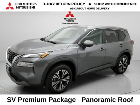 Gray 2023 Nissan Rogue SV for sale in Des Plaines, IL