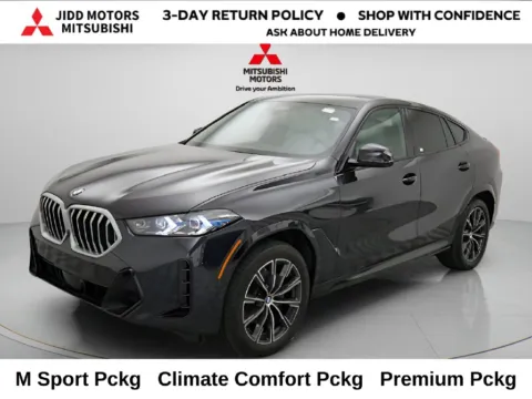 Black 2026 BMW X6 xDrive40i for sale in Des Plaines, IL
