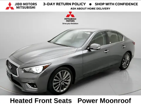 Gray 2023 INFINITI Q50 LUXE for sale in Des Plaines, IL