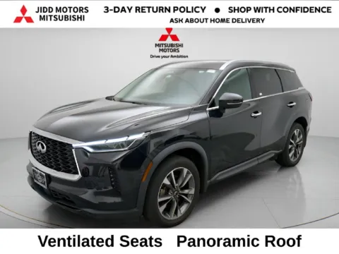 Black 2023 INFINITI QX60 LUXE for sale in Des Plaines, IL
