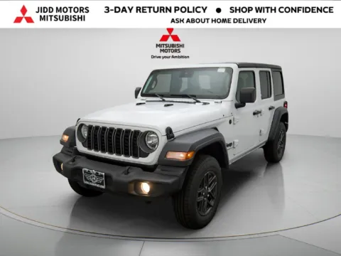 White 2025 Jeep Wrangler Sport S for sale in Des Plaines, IL