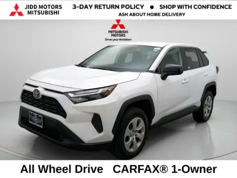 White 2025 Toyota RAV4 LE for sale in Des Plaines, IL