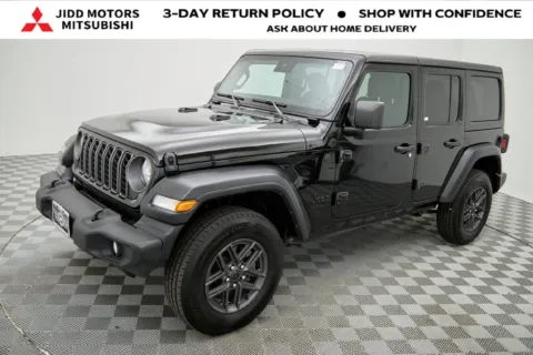 Photos of 2025 Jeep Wrangler Sport S for sale in Des Plaines, IL at Jidd Motors Mitsubishi