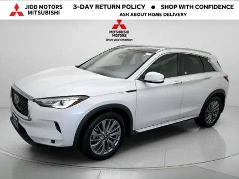 Another view of 2023 INFINITI QX50 LUXE for sale in Des Plaines, IL at Jidd Motors Mitsubishi