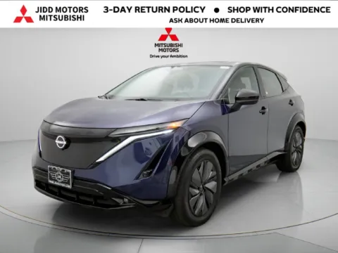 Blue 2024 Nissan Ariya EVOLVE+ e-4ORCE for sale in Des Plaines, IL