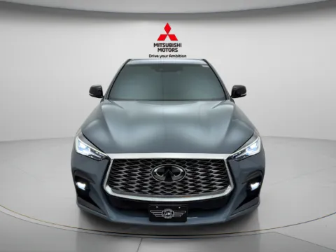 Photos of 2023 INFINITI QX55 LUXE for sale in Des Plaines, IL at Jidd Motors Mitsubishi