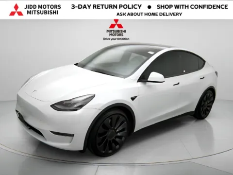 Another view of 2021 Tesla Model Y Performance for sale in Des Plaines, IL at Jidd Motors Mitsubishi