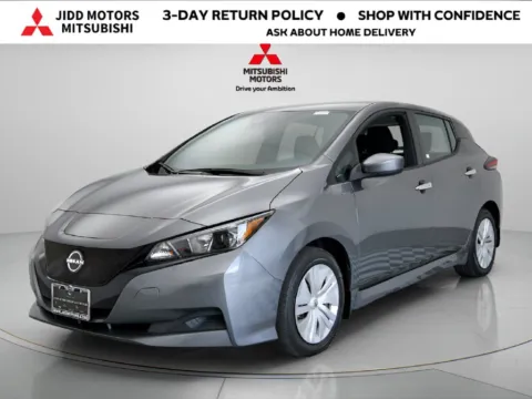 Photos of 2025 Nissan Leaf S for sale in Des Plaines, IL at Jidd Motors Mitsubishi