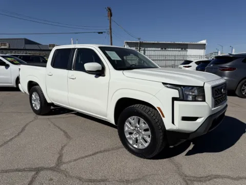White 2022 Nissan Frontier SV for sale in El Paso, TX