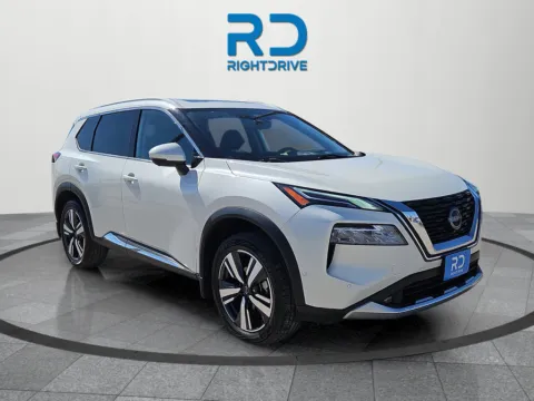 White 2022 Nissan Rogue Platinum for sale in El Paso, TX