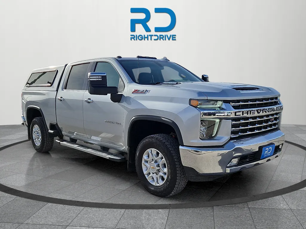 Silver 2022 Chevrolet Silverado 2500HD LTZ for sale in El Paso, TX
