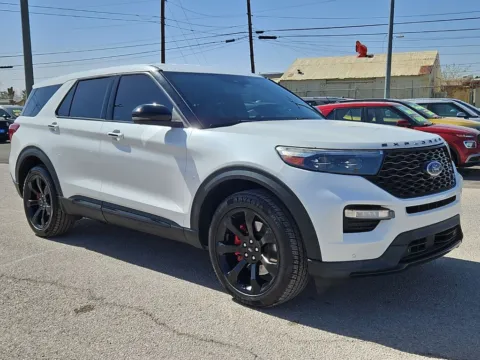 White 2022 Ford Explorer ST for sale in El Paso, TX