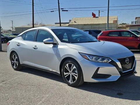 Silver 2023 Nissan Sentra SV for sale in El Paso, TX