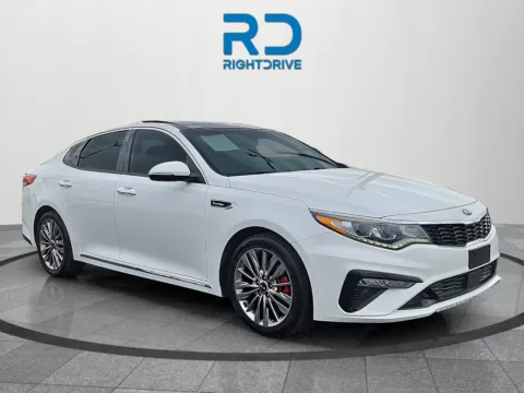 White 2019 Kia Optima SX for sale in El Paso, TX