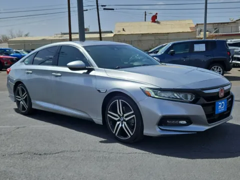 Silver 2019 Honda Accord Sport 2.0T for sale in El Paso, TX