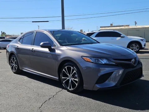 Silver 2019 Toyota Camry SE for sale in El Paso, TX