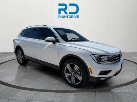 White 2021 Volkswagen Tiguan 2.0T SEL for sale in El Paso, TX