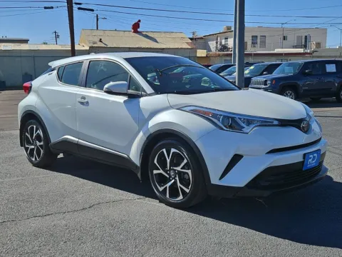 White 2019 Toyota C-HR XLE for sale in El Paso, TX