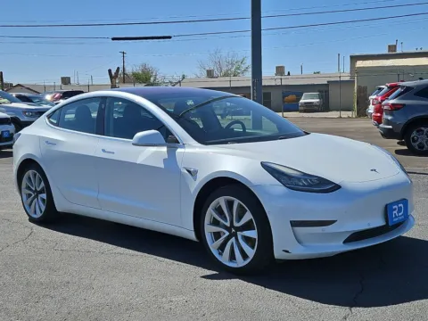 White 2018 Tesla Model 3 Long Range for sale in El Paso, TX