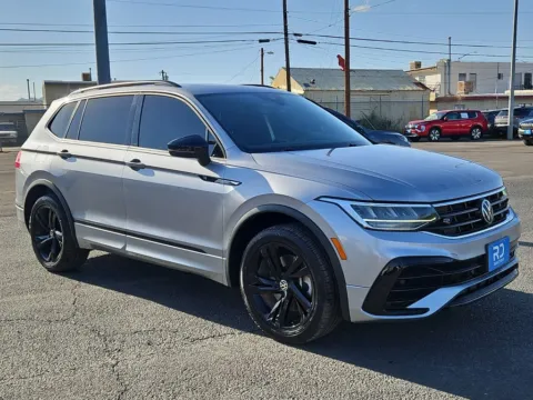 Silver 2024 Volkswagen Tiguan 2.0T SE R-Line Black for sale in El Paso, TX