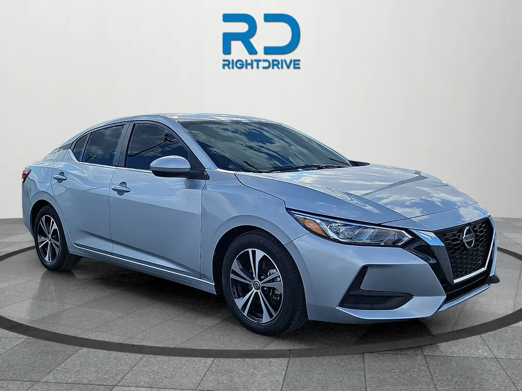 Silver 2022 Nissan Sentra SV for sale in El Paso, TX