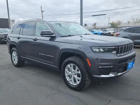 Gray 2023 Jeep Grand Cherokee L Limited for sale in El Paso, TX
