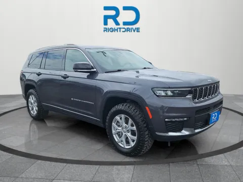 Gray 2023 Jeep Grand Cherokee L Limited for sale in El Paso, TX
