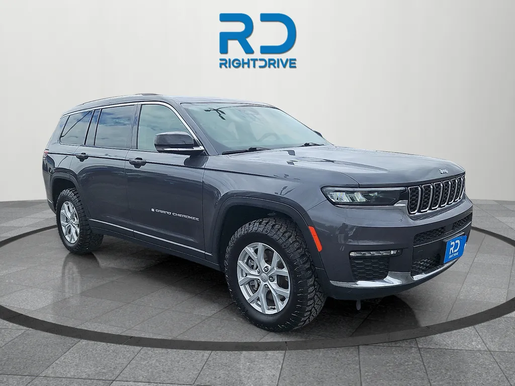 Gray 2023 Jeep Grand Cherokee L Limited for sale in El Paso, TX
