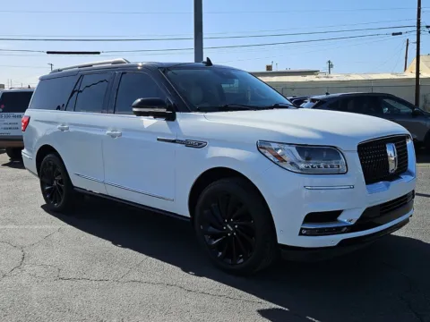 White 2021 Lincoln Navigator Black Label for sale in El Paso, TX