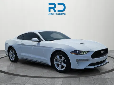 White 2019 Ford Mustang EcoBoost for sale in El Paso, TX