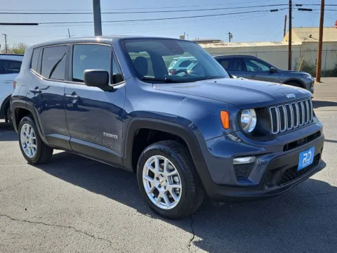 Blue 2023 Jeep Renegade Latitude for sale in El Paso, TX