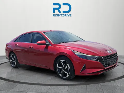 Red 2023 Hyundai Elantra Limited for sale in El Paso, TX