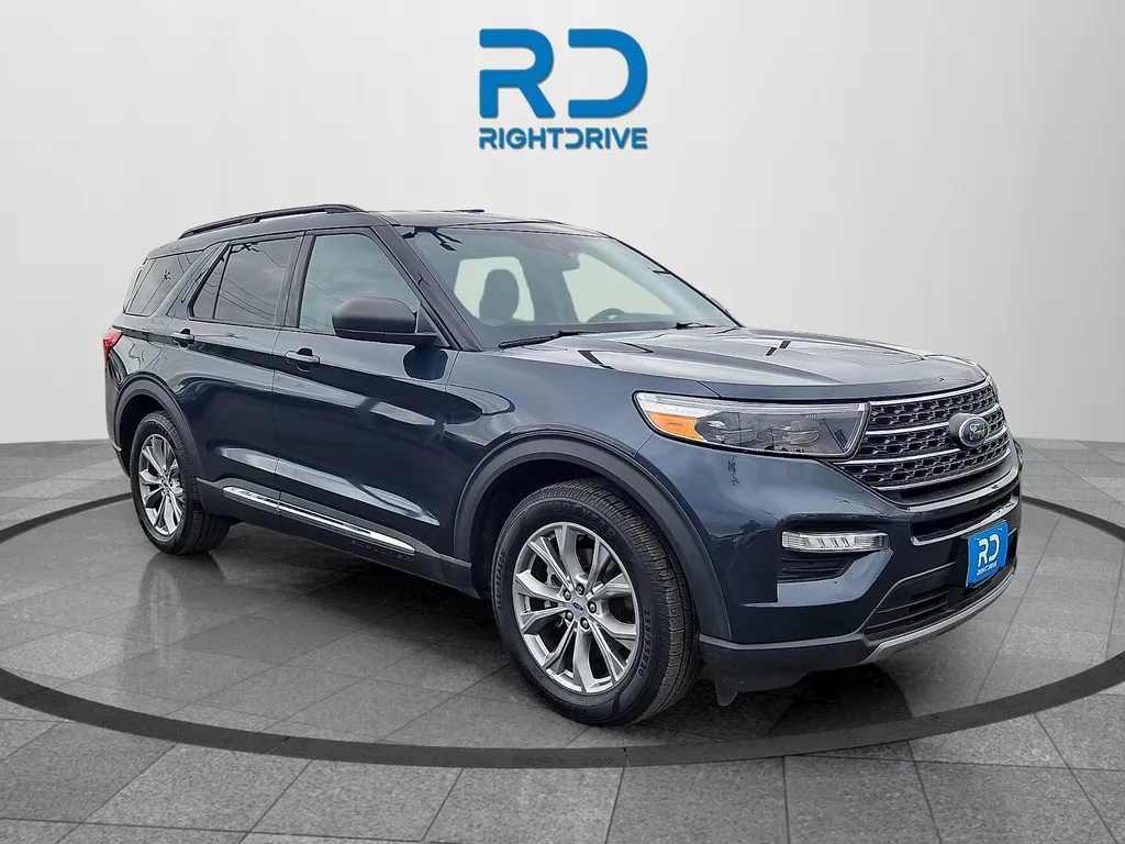 Blue 2023 Ford Explorer XLT for sale in El Paso, TX
