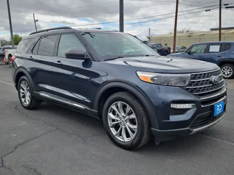 Blue 2023 Ford Explorer XLT for sale in El Paso, TX