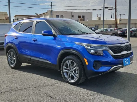 Blue 2021 Kia Seltos S for sale in El Paso, TX