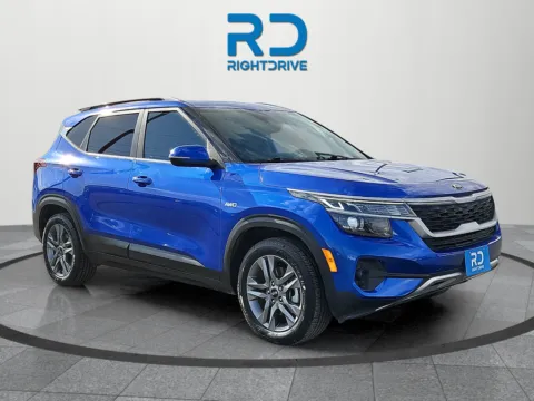 Blue 2021 Kia Seltos S for sale in El Paso, TX