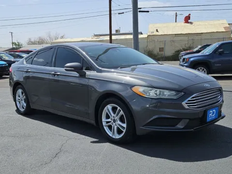 Gray 2018 Ford Fusion SE for sale in El Paso, TX