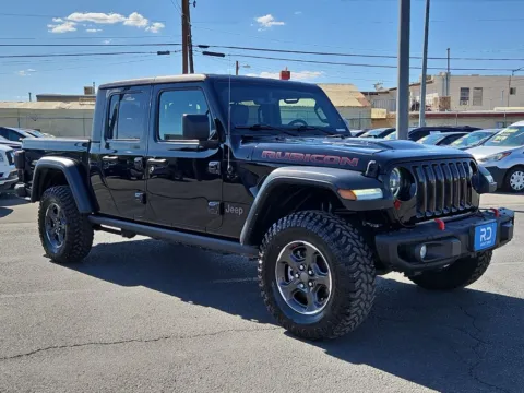 Black 2023 Jeep Gladiator Rubicon for sale in El Paso, TX