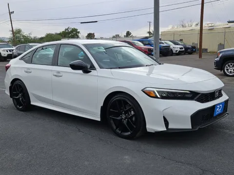 White 2025 Honda Civic Sport for sale in El Paso, TX