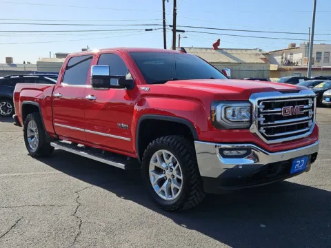 Red 2018 GMC Sierra 1500 SLT for sale in El Paso, TX