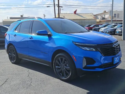 Blue 2024 Chevrolet Equinox RS for sale in El Paso, TX