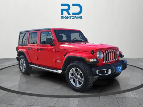 Red 2023 Jeep Wrangler Sahara for sale in El Paso, TX