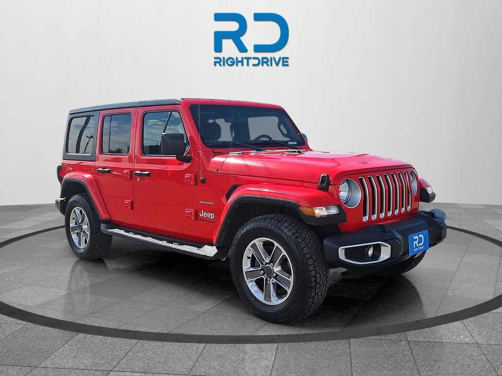 Red 2023 Jeep Wrangler Sahara for sale in El Paso, TX