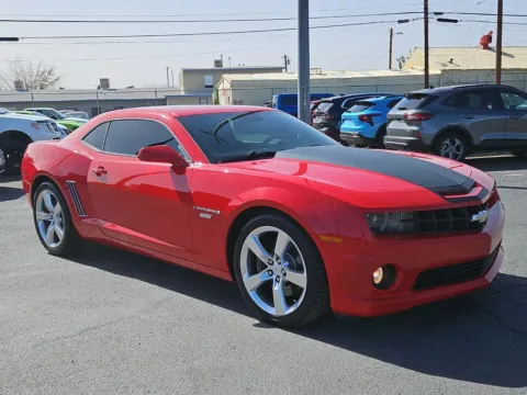 Red 2010 Chevrolet Camaro SS for sale in El Paso, TX