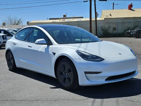 White 2021 Tesla Model 3 Standard Range Plus for sale in El Paso, TX