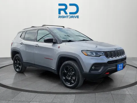 Silver 2023 Jeep Compass Trailhawk for sale in El Paso, TX