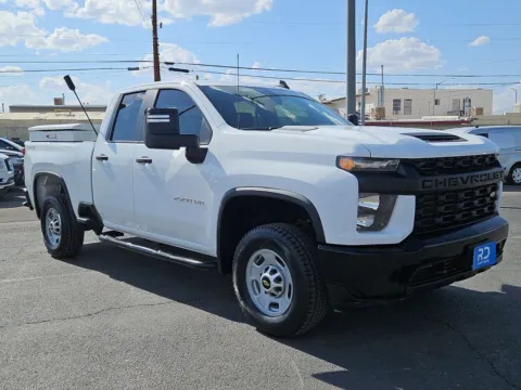 White 2022 Chevrolet Silverado 2500HD Work Truck for sale in El Paso, TX
